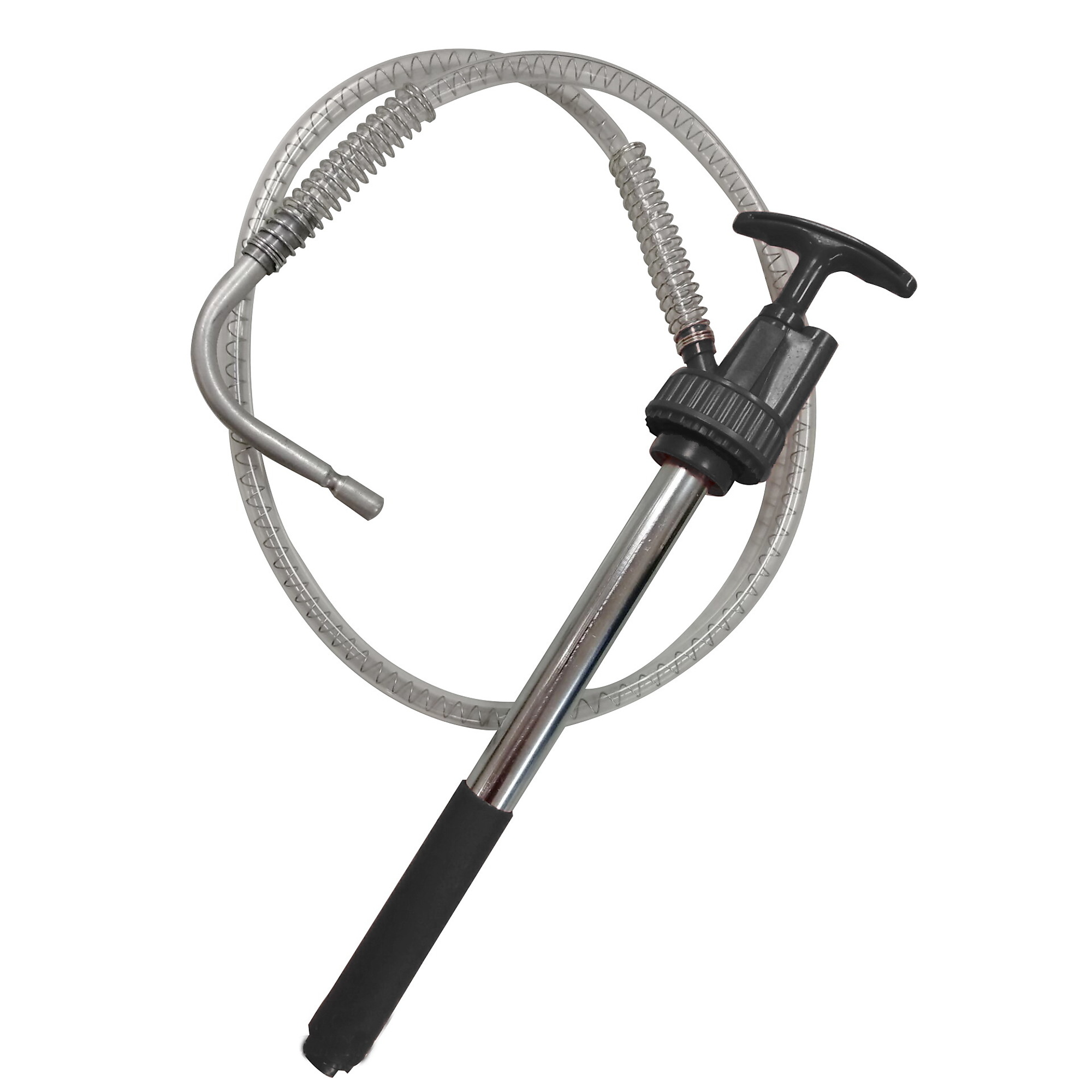 Shop Tuff Pail Oil Pump - 0.02 GPM, 4.8ft. Hose Length, Nylon/Aluminum/Steel, Model# STF-PHOP